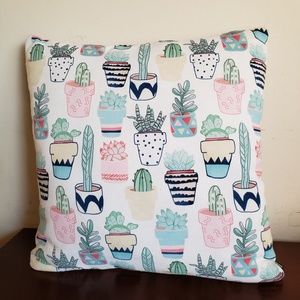Succulent Decorative Pillow